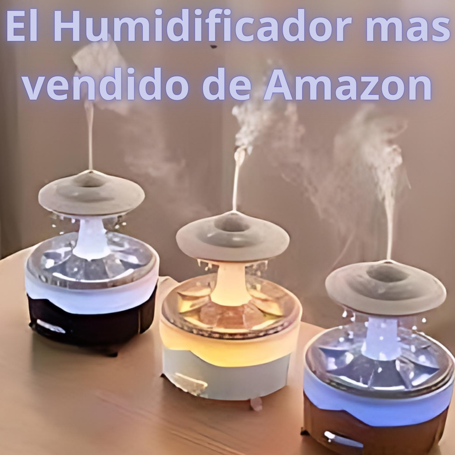 *HUMIDIFICADOR DIFUSOR DE AROMAS HONGO