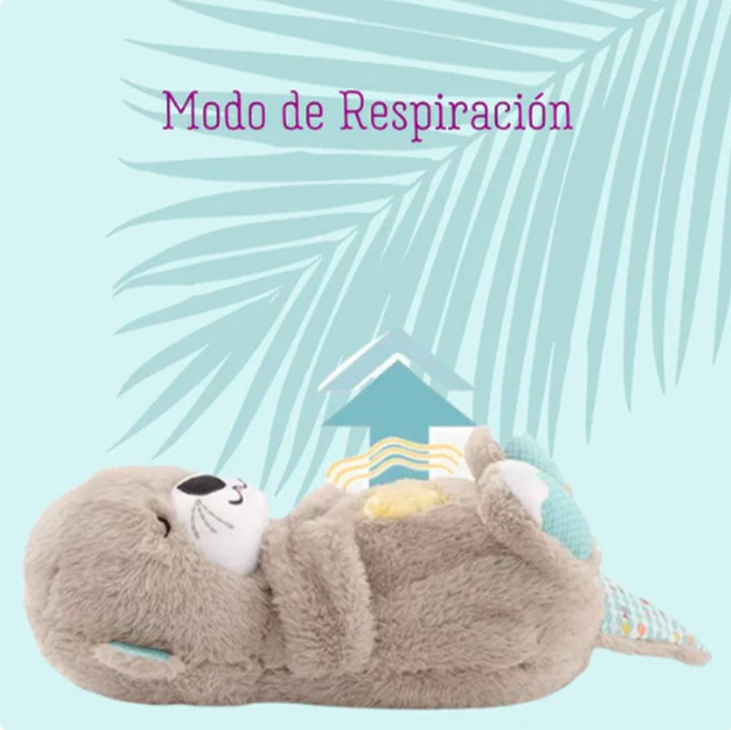 Peluche De Nutria Que Respira Sonido